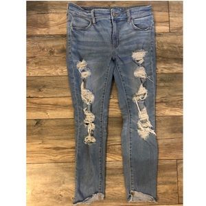 American Eagle Next Level Jegging Crop